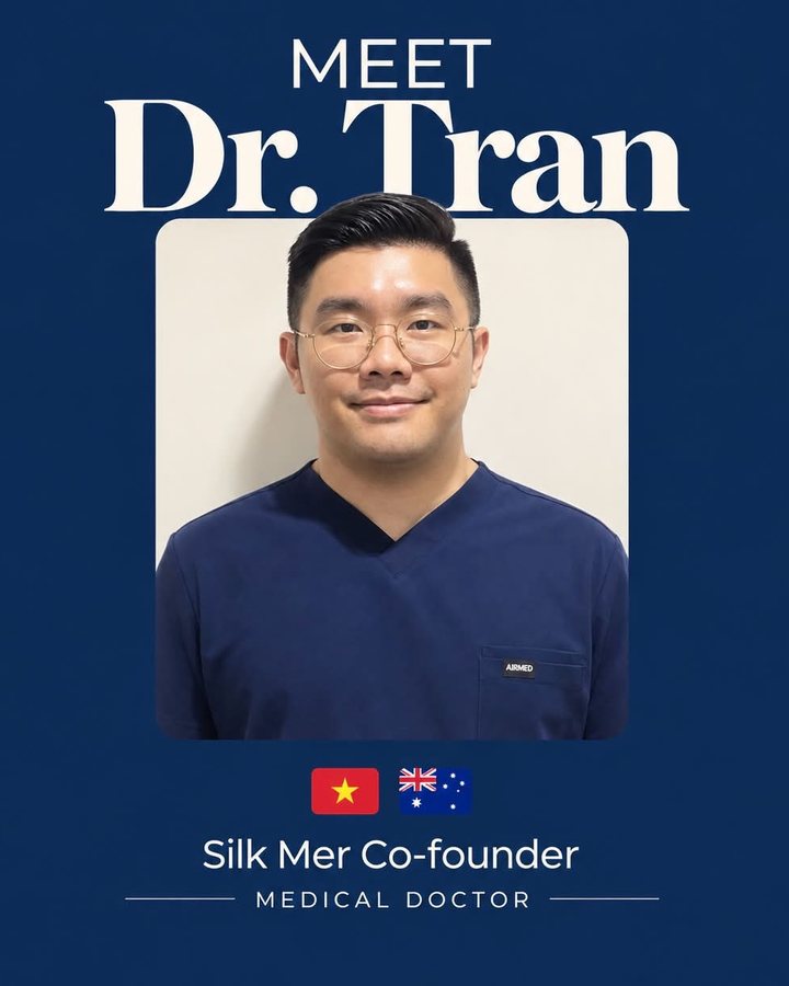 Dr. Anh Tran, Medical Doctor and Silk Mer co-founder
